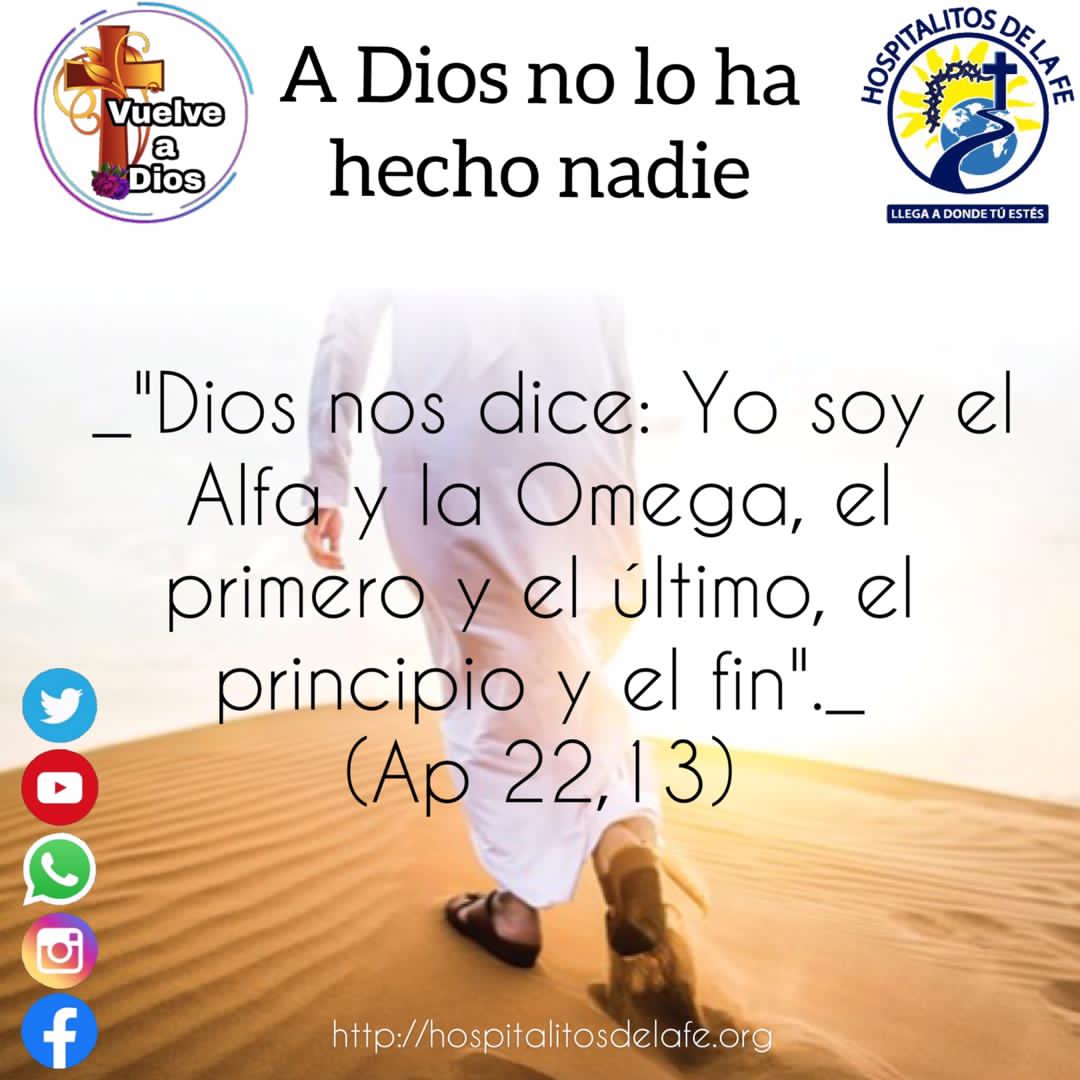 A Dios no lo ha hecho nadie – Hospitalitos de la Fe