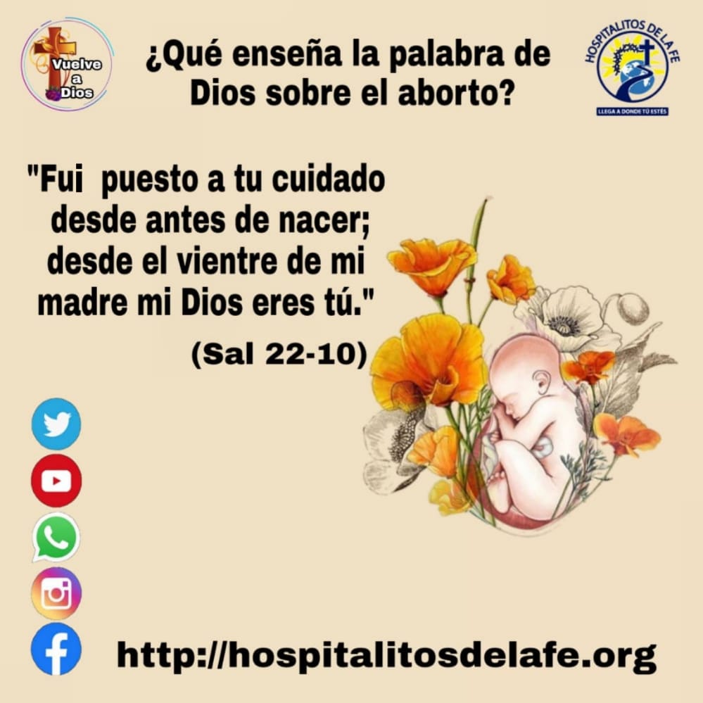 ¿QUÉ ENSEÑA LA PALABRA DE DIOS SOBRE EL ABORTO? – Hospitalitos de la Fe